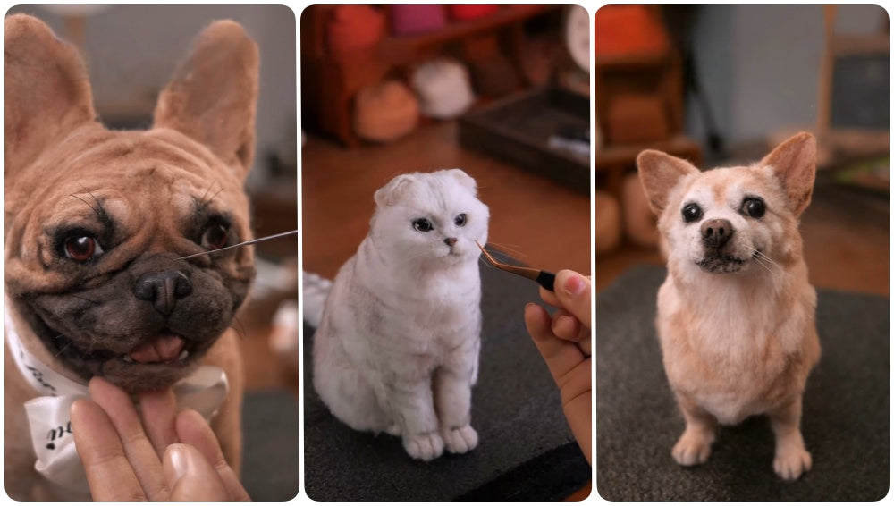 Achieving a Smooth Finish in Needle Felting