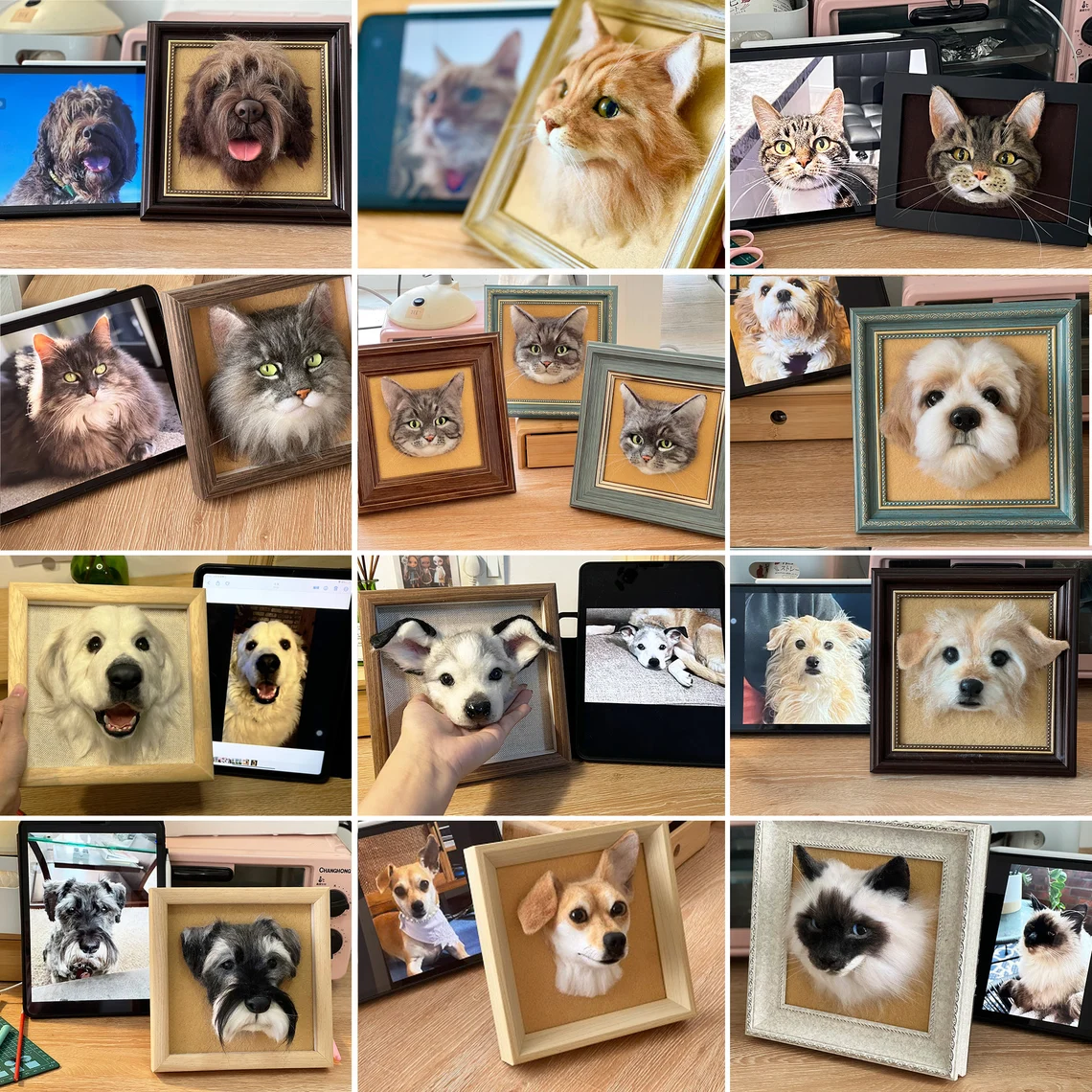 3D Portraits - Cat