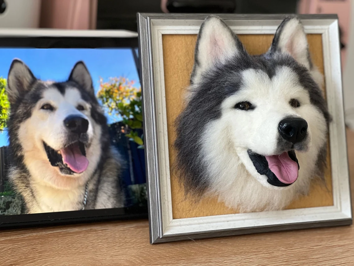 3D Portraits - Dog