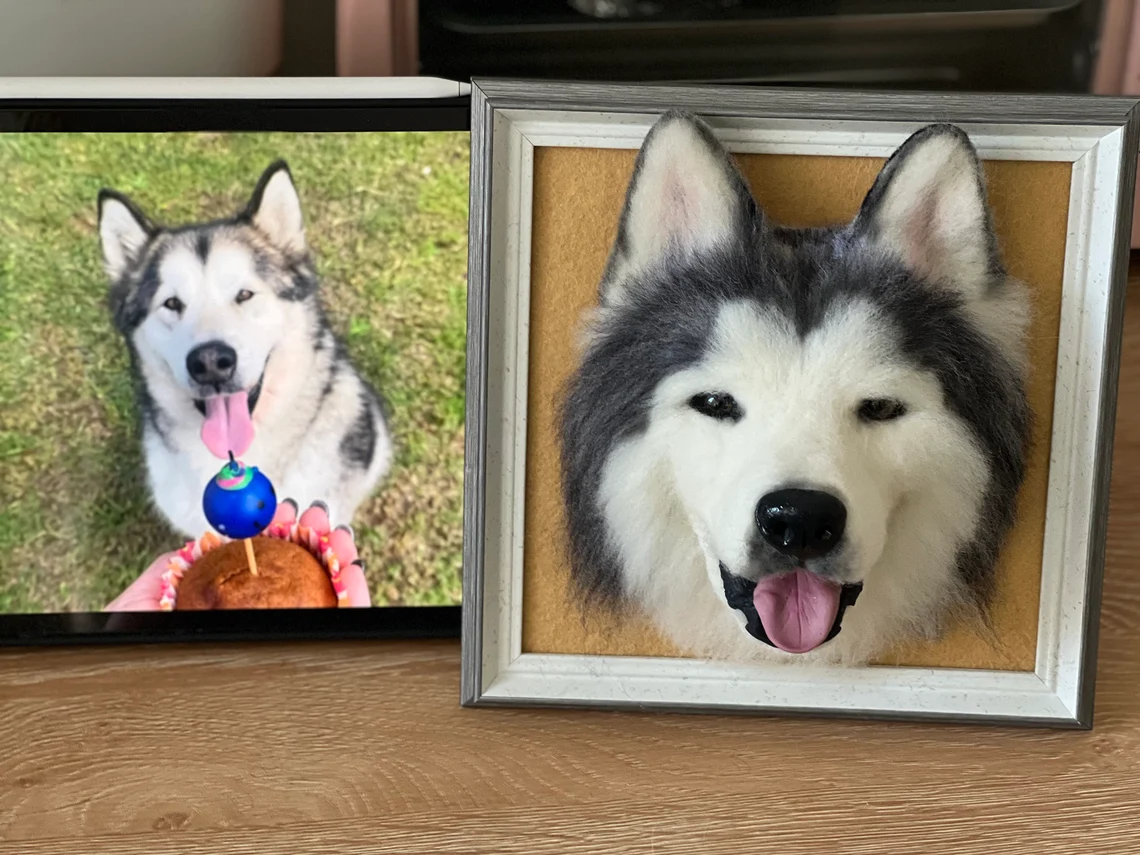 3D Portraits - Dog