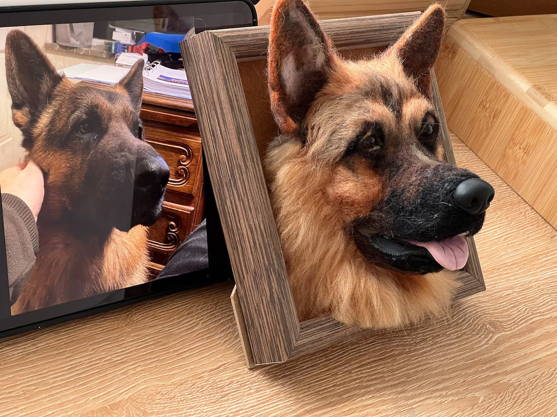 3D Portraits - Dog
